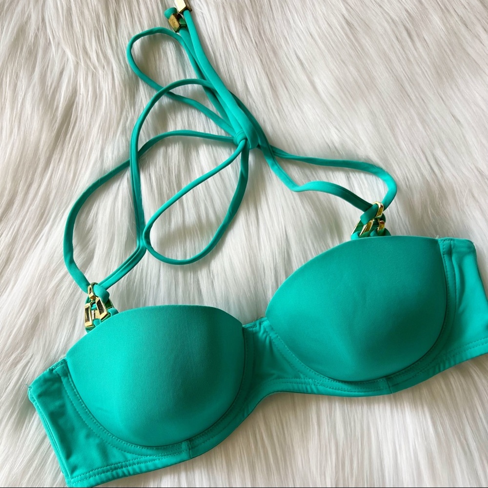 H&M Turquoise Bathing Suit Top